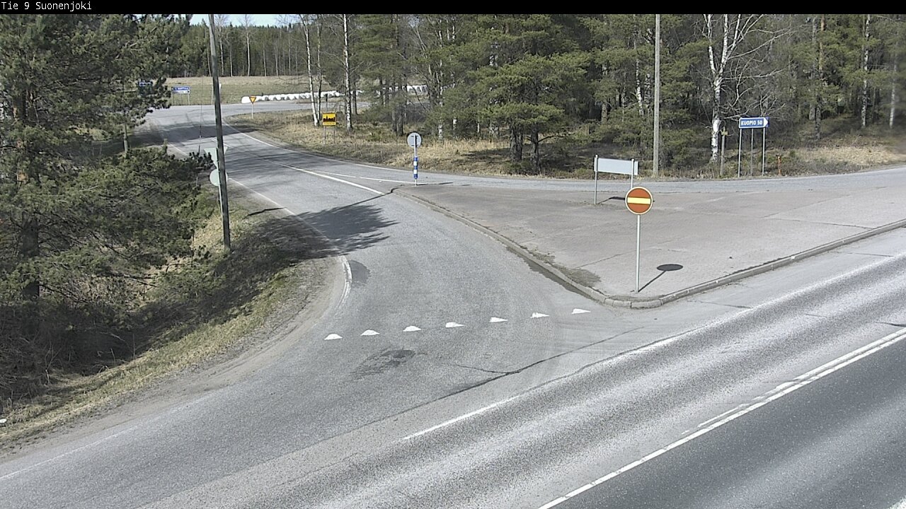 Weather Camera Image Road 9 Suonenjoki, Purola, Suonenjoki, Pohjois-Savo