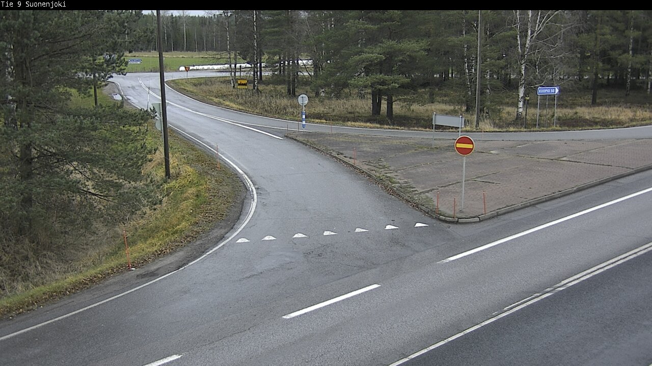Weather Camera Image Väg 9 Suonenjoki, Purola, Suonenjoki, Pohjois-Savo