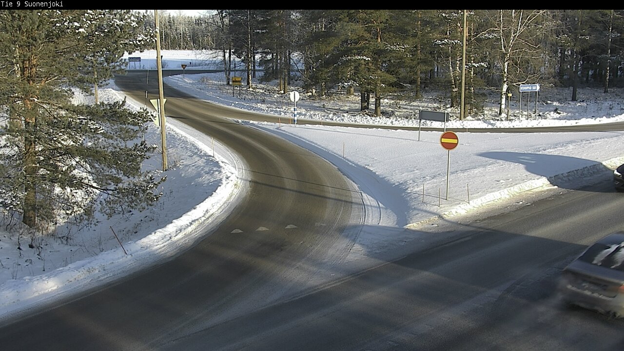 Weather Camera Image Väg 9 Suonenjoki, Purola, Suonenjoki, Pohjois-Savo