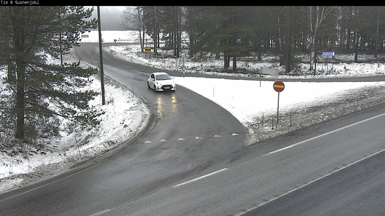 Weather Camera Image Väg 9 Suonenjoki, Purola, Suonenjoki, Pohjois-Savo