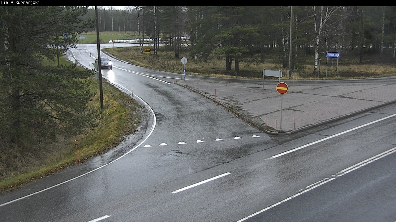 Weather Camera Image Väg 9 Suonenjoki, Purola, Suonenjoki, Pohjois-Savo
