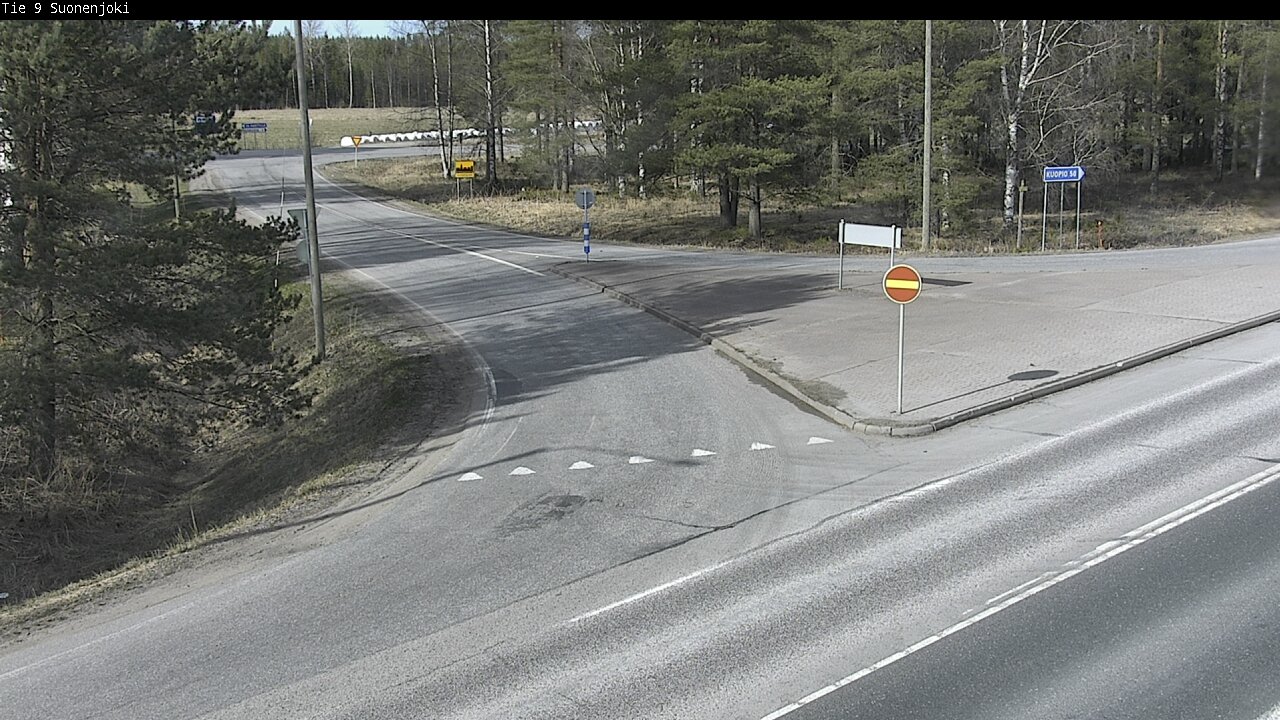 Weather Camera Image Road 9 Suonenjoki, Purola, Suonenjoki, Pohjois-Savo