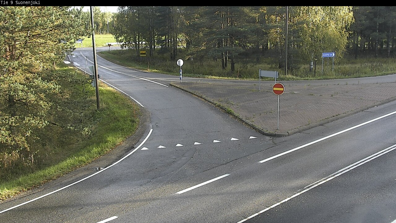 Weather Camera Image Road 9 Suonenjoki, Purola, Suonenjoki, Pohjois-Savo