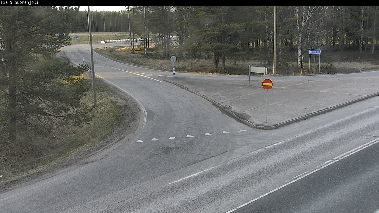 Weather Camera Image Road 9 Suonenjoki, Purola, Suonenjoki, Pohjois-Savo