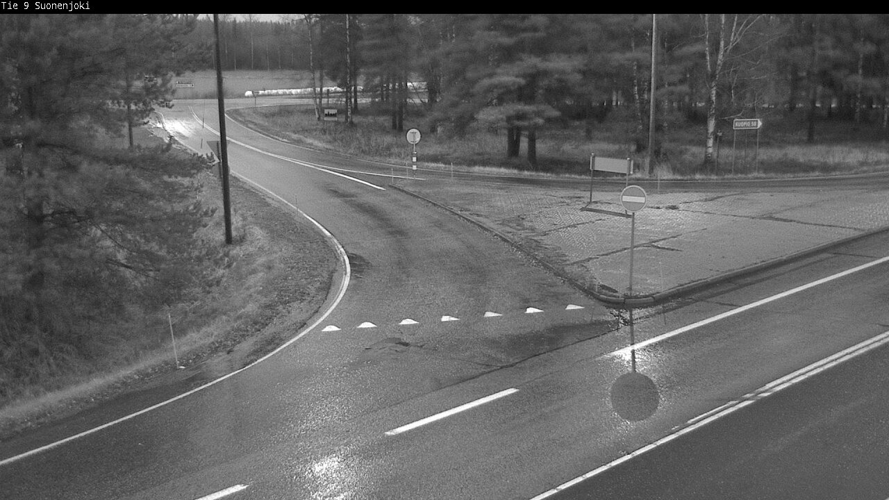Weather Camera Image Väg 9 Suonenjoki, Purola, Suonenjoki, Pohjois-Savo