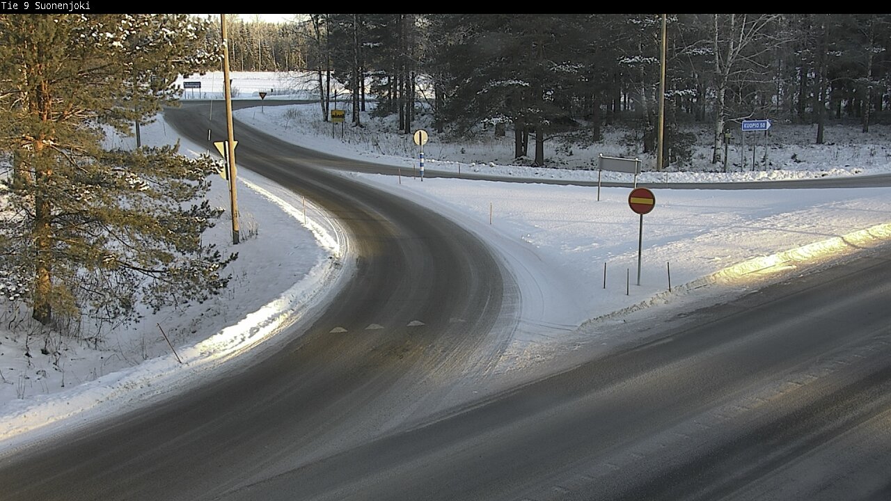 Weather Camera Image Väg 9 Suonenjoki, Purola, Suonenjoki, Pohjois-Savo