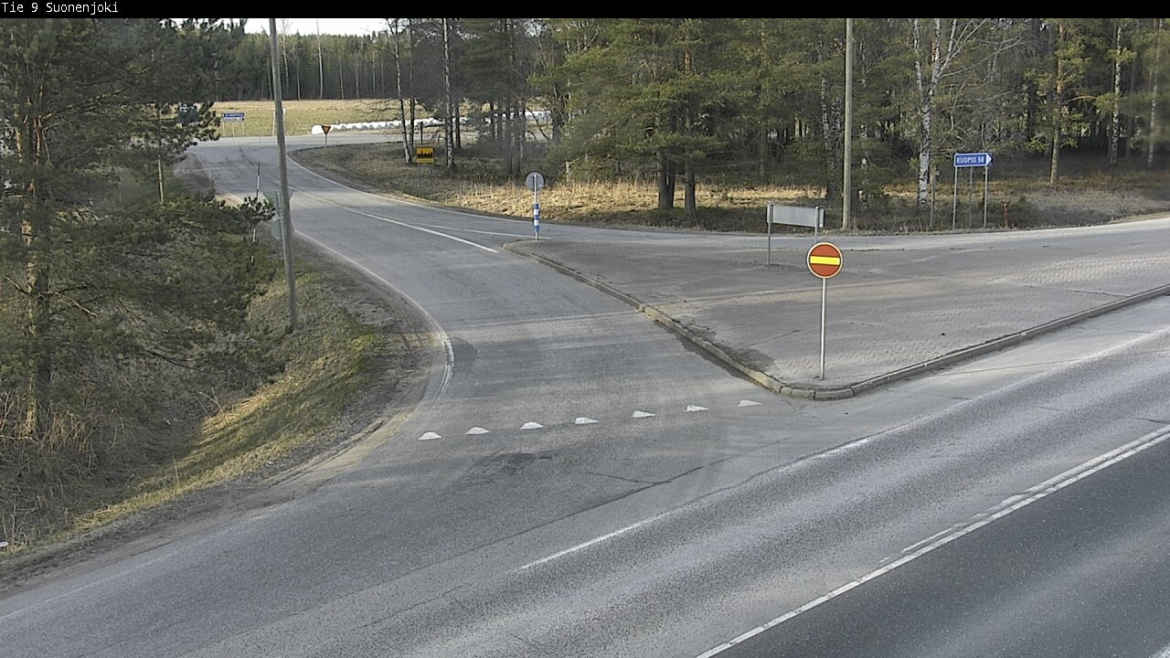 Weather Camera Image Road 9 Suonenjoki, Purola, Suonenjoki, Pohjois-Savo