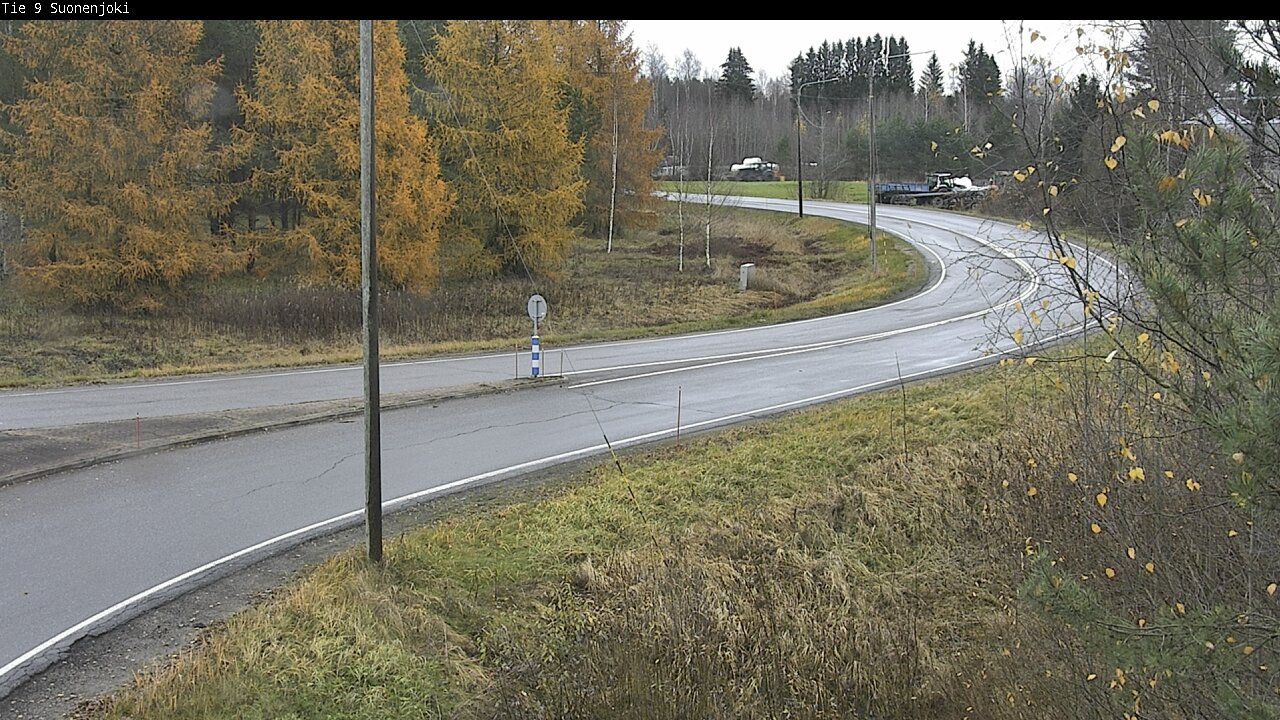 Weather Camera Image Väg 9 Suonenjoki, Purola, Suonenjoki, Pohjois-Savo