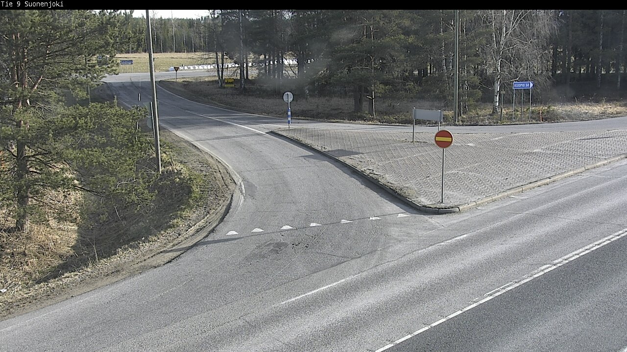 Weather Camera Image Road 9 Suonenjoki, Purola, Suonenjoki, Pohjois-Savo