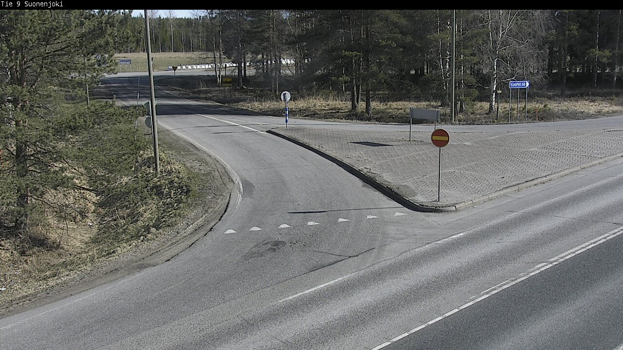 Weather Camera Image Road 9 Suonenjoki, Purola, Suonenjoki, Pohjois-Savo