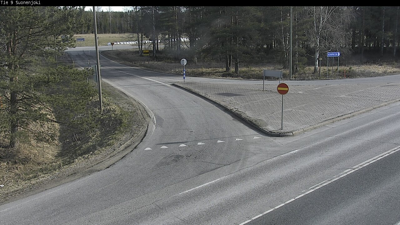 Weather Camera Image Road 9 Suonenjoki, Purola, Suonenjoki, Pohjois-Savo