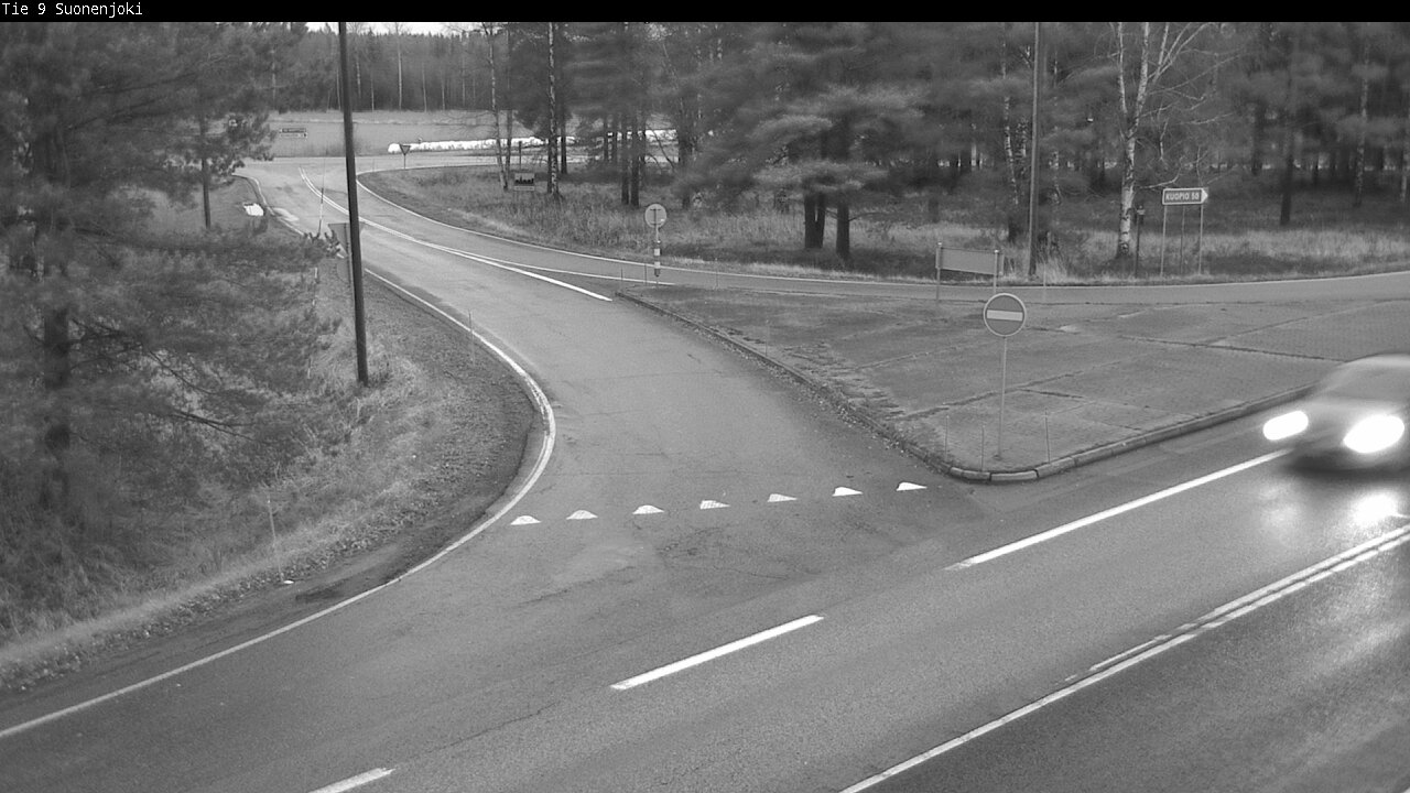 Weather Camera Image Väg 9 Suonenjoki, Purola, Suonenjoki, Pohjois-Savo