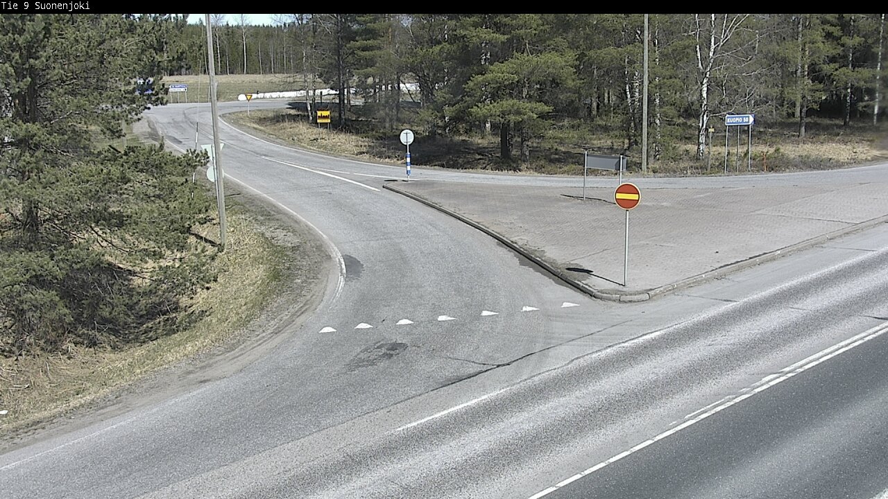 Weather Camera Image Road 9 Suonenjoki, Purola, Suonenjoki, Pohjois-Savo