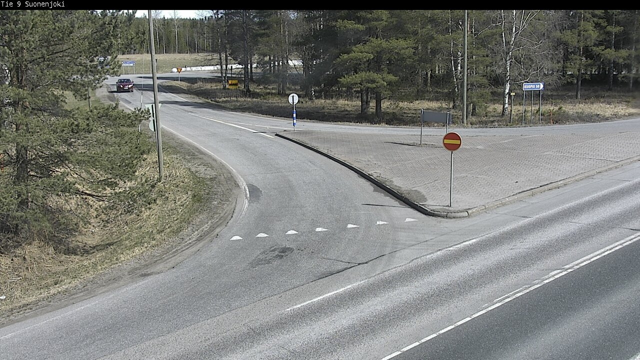Weather Camera Image Road 9 Suonenjoki, Purola, Suonenjoki, Pohjois-Savo