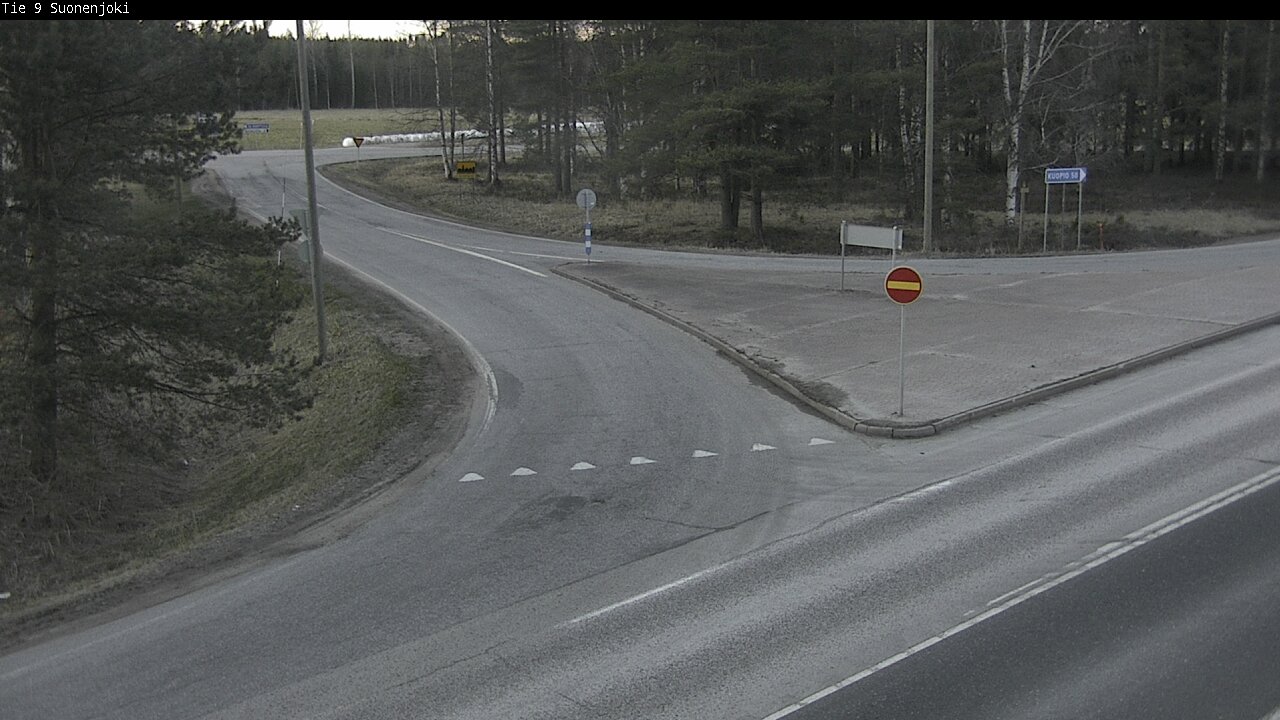 Weather Camera Image Road 9 Suonenjoki, Purola, Suonenjoki, Pohjois-Savo