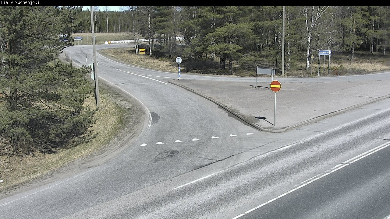 Weather Camera Image Road 9 Suonenjoki, Purola, Suonenjoki, Pohjois-Savo