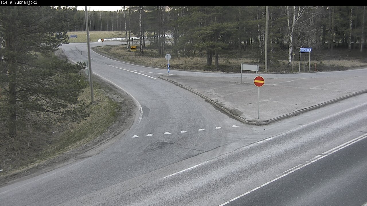 Weather Camera Image Road 9 Suonenjoki, Purola, Suonenjoki, Pohjois-Savo