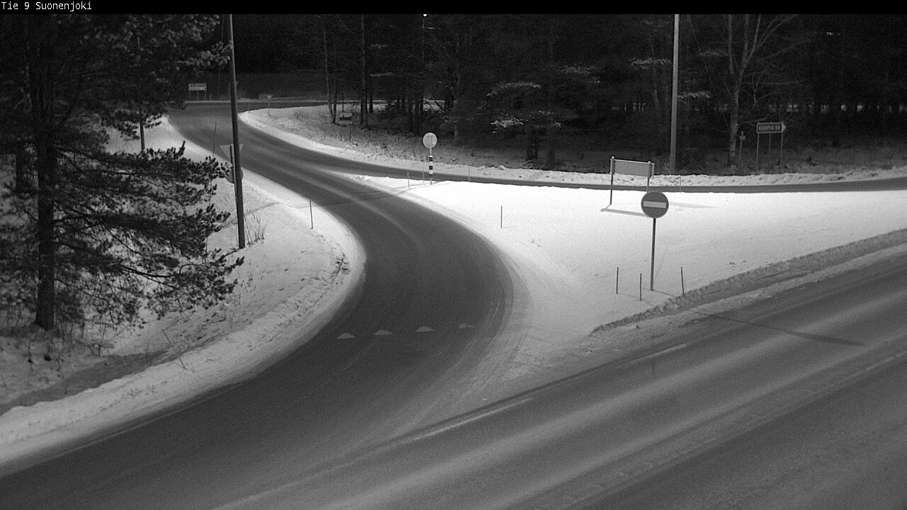 Weather Camera Image Väg 9 Suonenjoki, Purola, Suonenjoki, Pohjois-Savo