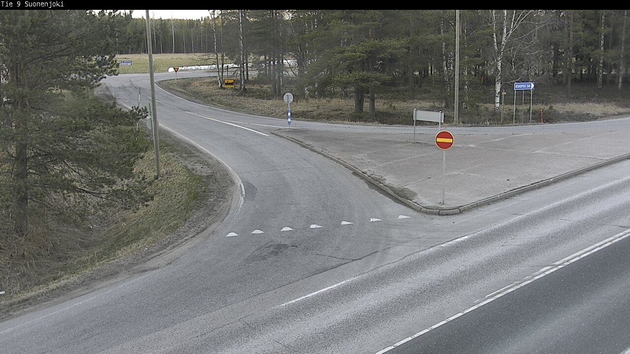 Weather Camera Image Road 9 Suonenjoki, Purola, Suonenjoki, Pohjois-Savo