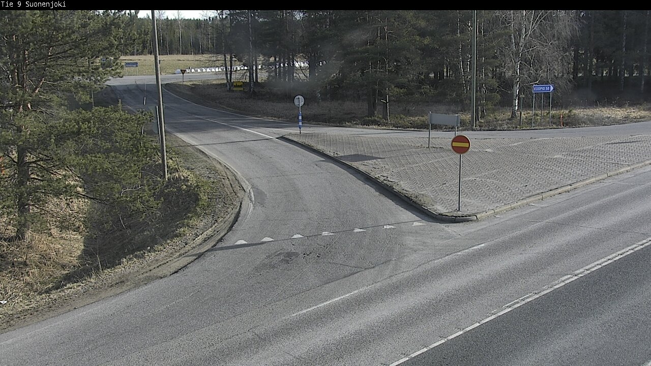 Weather Camera Image Road 9 Suonenjoki, Purola, Suonenjoki, Pohjois-Savo
