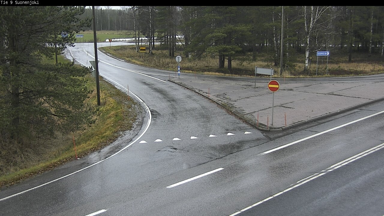 Weather Camera Image Väg 9 Suonenjoki, Purola, Suonenjoki, Pohjois-Savo