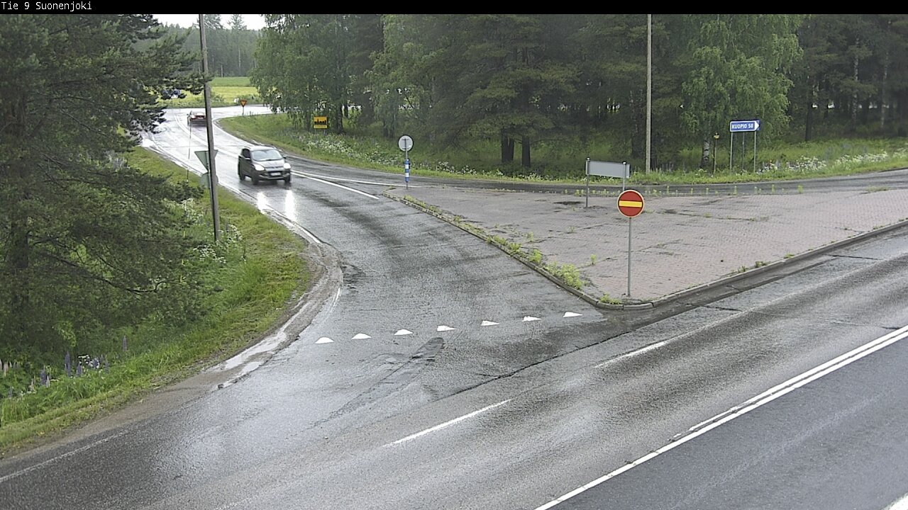 Weather Camera Image Väg 9 Suonenjoki, Purola, Suonenjoki, Pohjois-Savo
