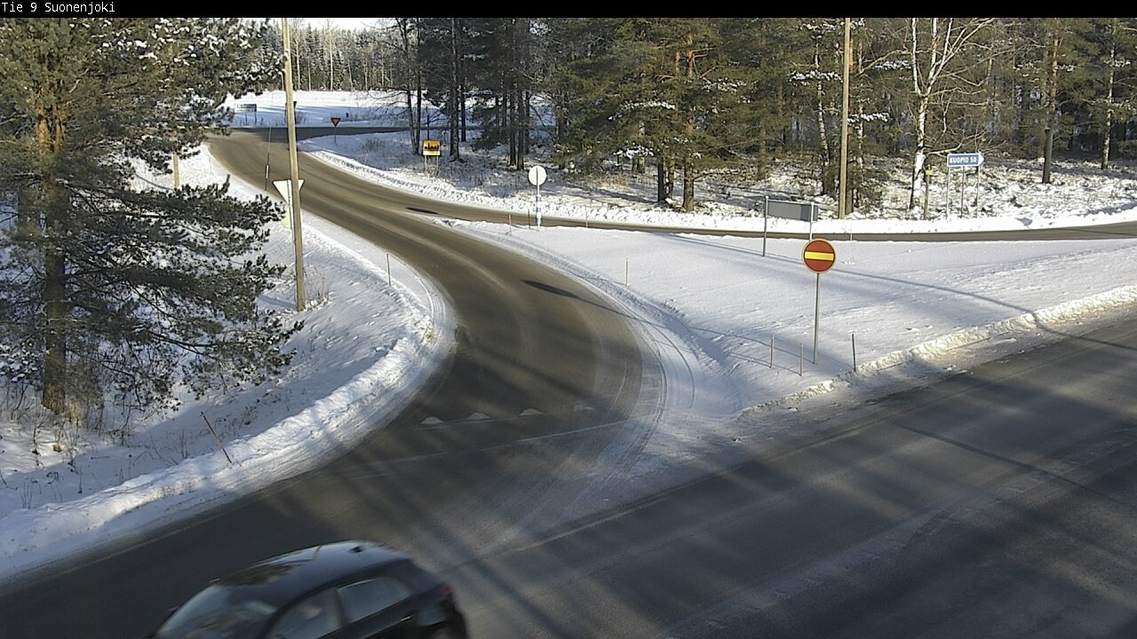 Weather Camera Image Väg 9 Suonenjoki, Purola, Suonenjoki, Pohjois-Savo