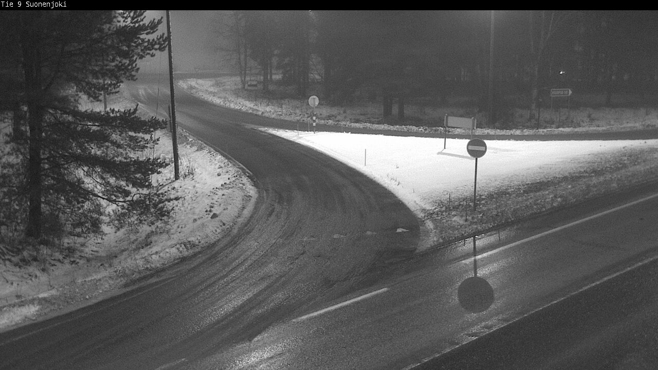 Weather Camera Image Väg 9 Suonenjoki, Purola, Suonenjoki, Pohjois-Savo