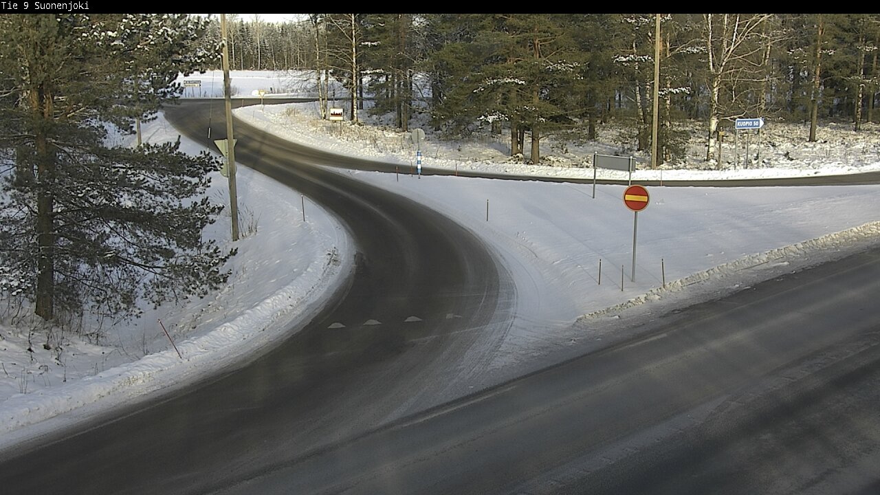 Weather Camera Image Väg 9 Suonenjoki, Purola, Suonenjoki, Pohjois-Savo