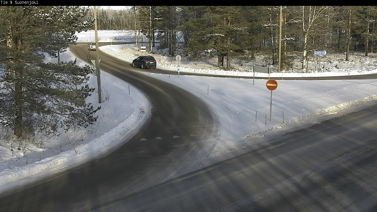 Weather Camera Image Väg 9 Suonenjoki, Purola, Suonenjoki, Pohjois-Savo