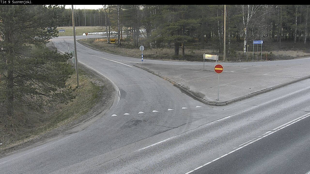 Weather Camera Image Road 9 Suonenjoki, Purola, Suonenjoki, Pohjois-Savo