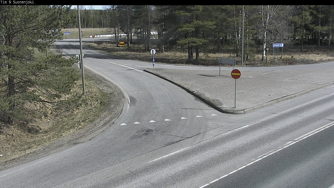 Weather Camera Image Road 9 Suonenjoki, Purola, Suonenjoki, Pohjois-Savo