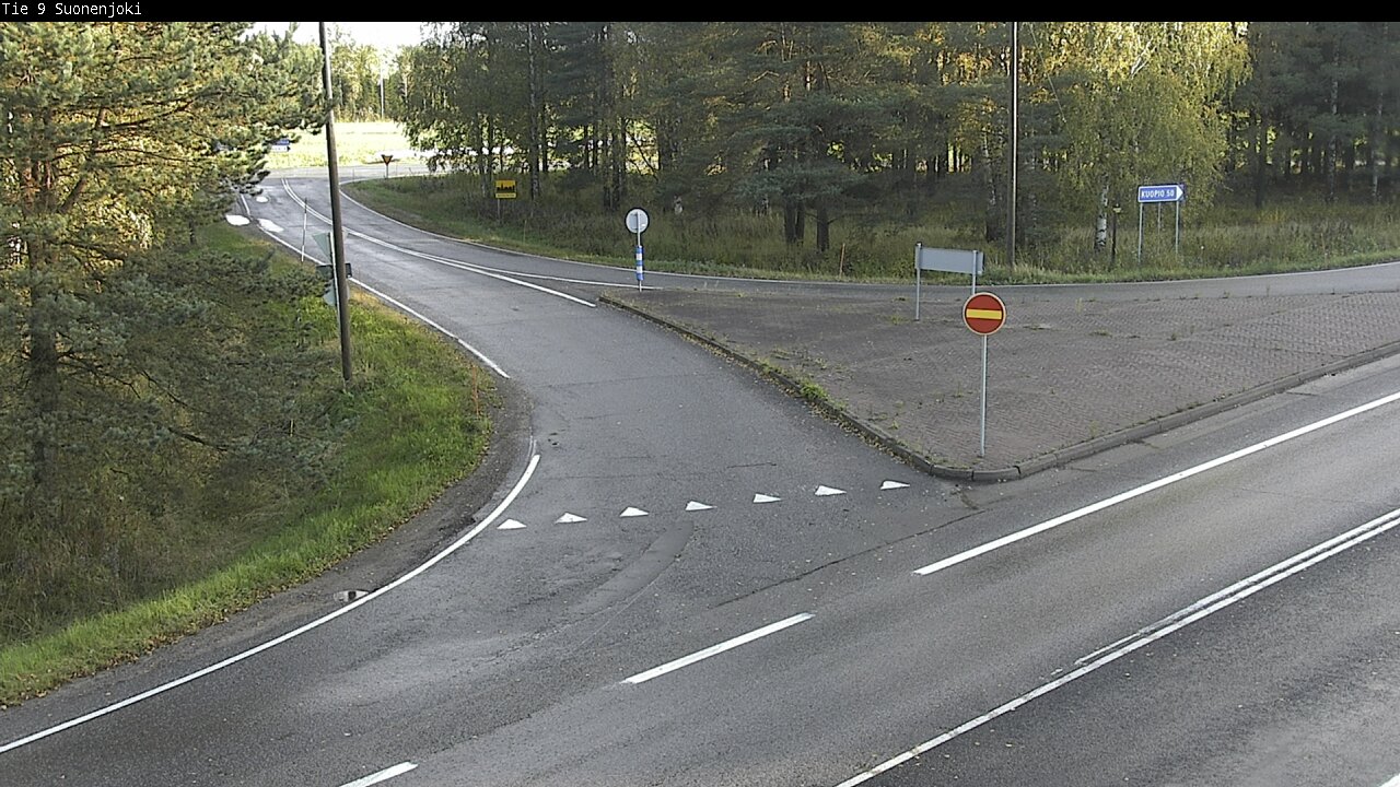 Weather Camera Image Road 9 Suonenjoki, Purola, Suonenjoki, Pohjois-Savo