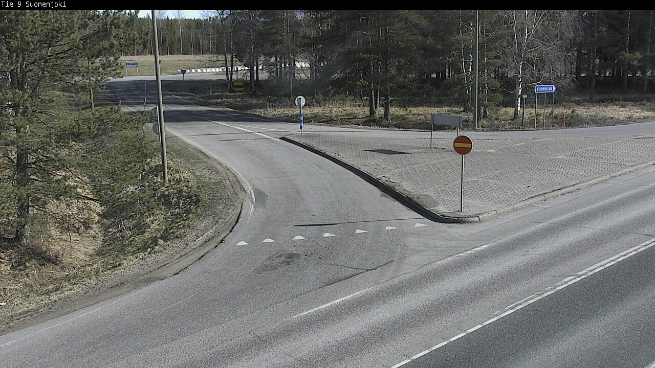 Weather Camera Image Road 9 Suonenjoki, Purola, Suonenjoki, Pohjois-Savo
