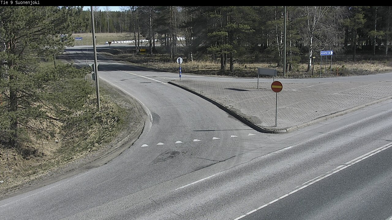 Weather Camera Image Road 9 Suonenjoki, Purola, Suonenjoki, Pohjois-Savo