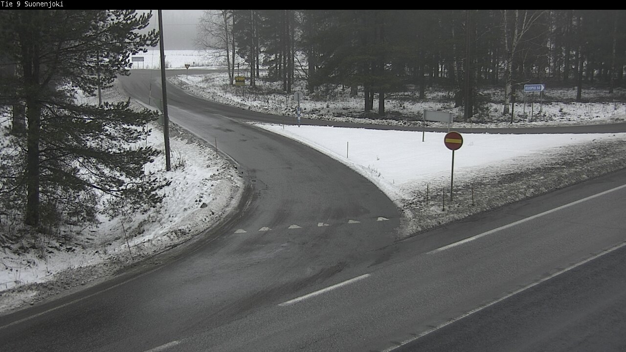 Weather Camera Image Road 9 Suonenjoki, Purola, Suonenjoki, Pohjois-Savo