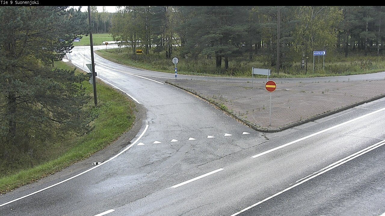 Weather Camera Image Road 9 Suonenjoki, Purola, Suonenjoki, Pohjois-Savo