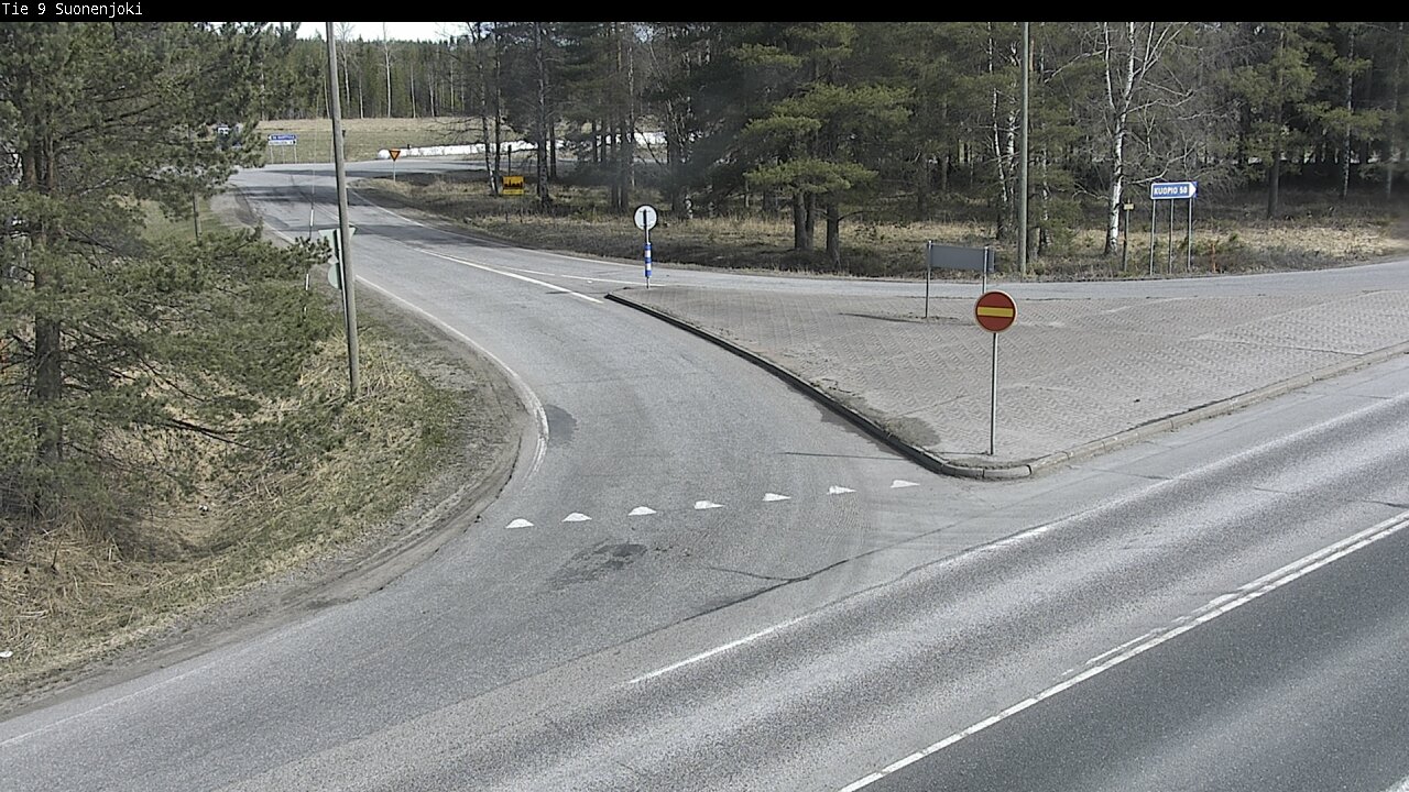 Weather Camera Image Road 9 Suonenjoki, Purola, Suonenjoki, Pohjois-Savo