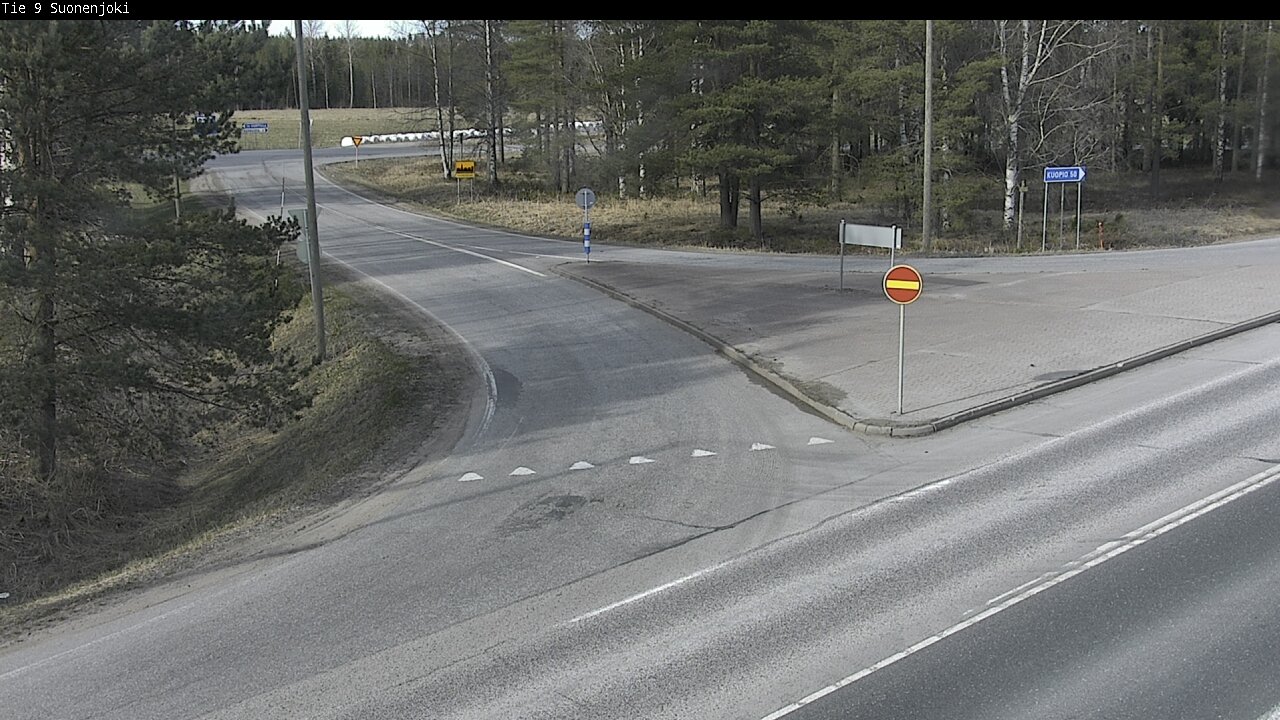 Weather Camera Image Road 9 Suonenjoki, Purola, Suonenjoki, Pohjois-Savo