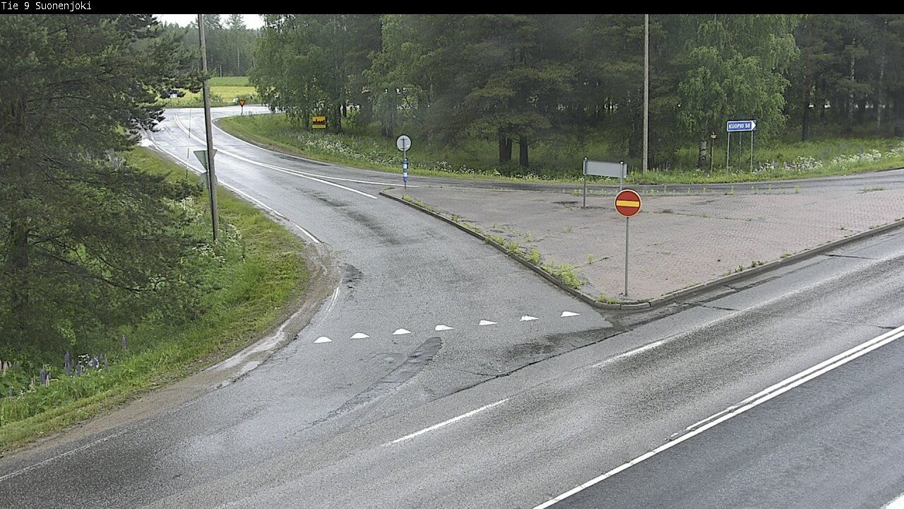 Weather Camera Image Väg 9 Suonenjoki, Purola, Suonenjoki, Pohjois-Savo