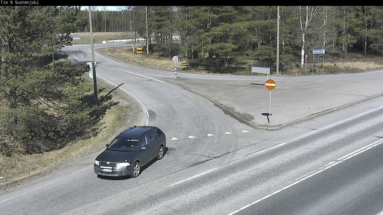 Weather Camera Image Road 9 Suonenjoki, Purola, Suonenjoki, Pohjois-Savo