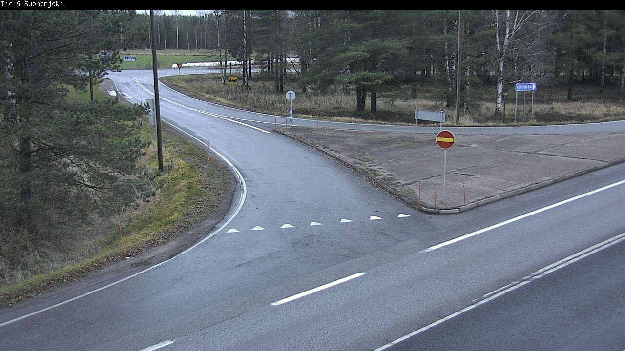 Weather Camera Image Väg 9 Suonenjoki, Purola, Suonenjoki, Pohjois-Savo
