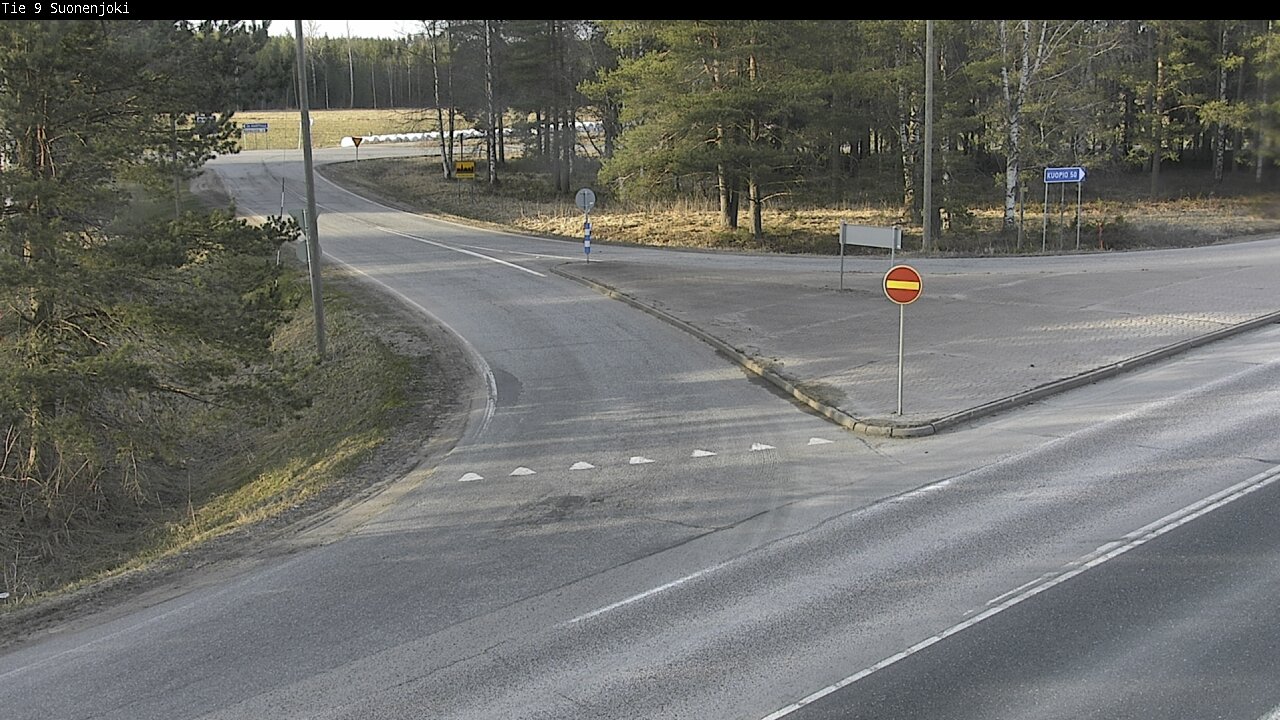 Weather Camera Image Road 9 Suonenjoki, Purola, Suonenjoki, Pohjois-Savo