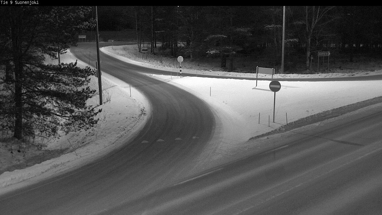 Weather Camera Image Road 9 Suonenjoki, Purola, Suonenjoki, Pohjois-Savo