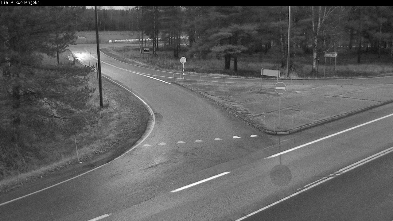 Weather Camera Image Väg 9 Suonenjoki, Purola, Suonenjoki, Pohjois-Savo