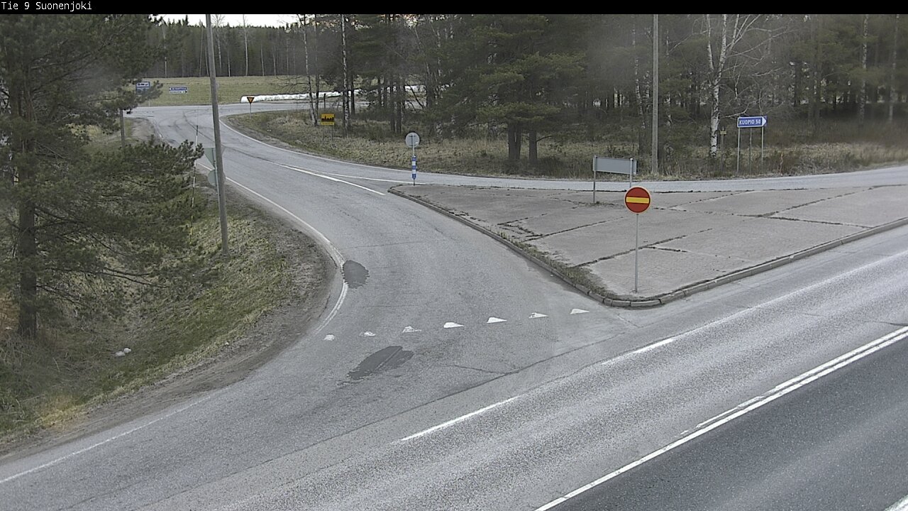 Weather Camera Image Road 9 Suonenjoki, Purola, Suonenjoki, Pohjois-Savo