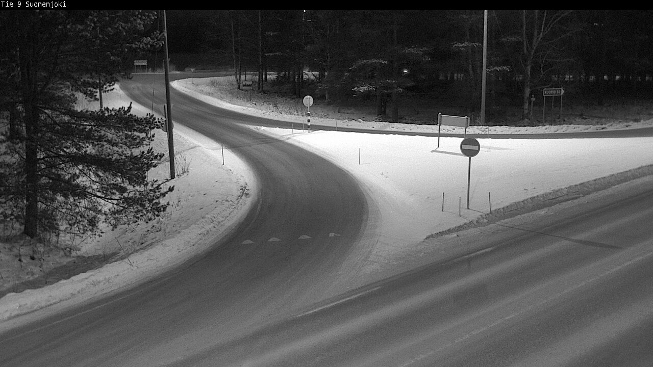 Weather Camera Image Road 9 Suonenjoki, Purola, Suonenjoki, Pohjois-Savo