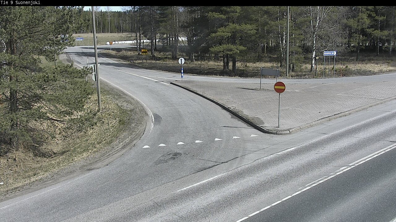 Weather Camera Image Road 9 Suonenjoki, Purola, Suonenjoki, Pohjois-Savo