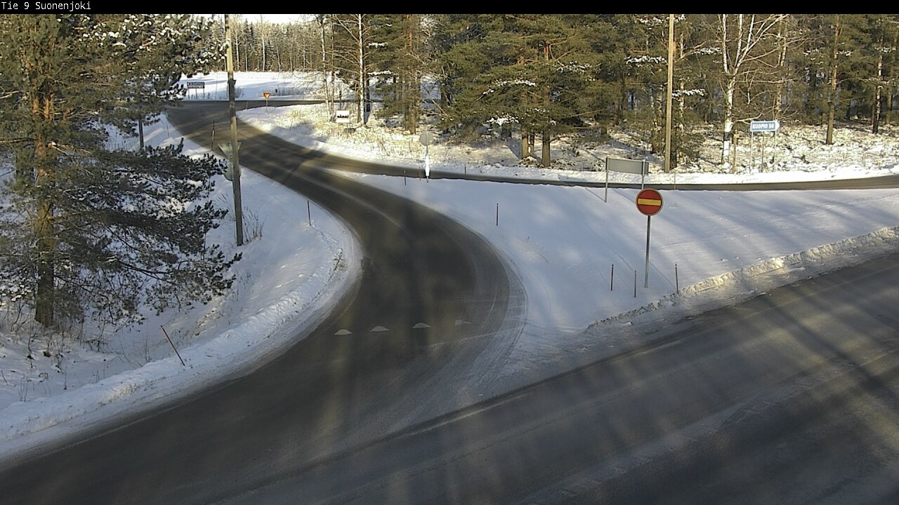 Weather Camera Image Väg 9 Suonenjoki, Purola, Suonenjoki, Pohjois-Savo