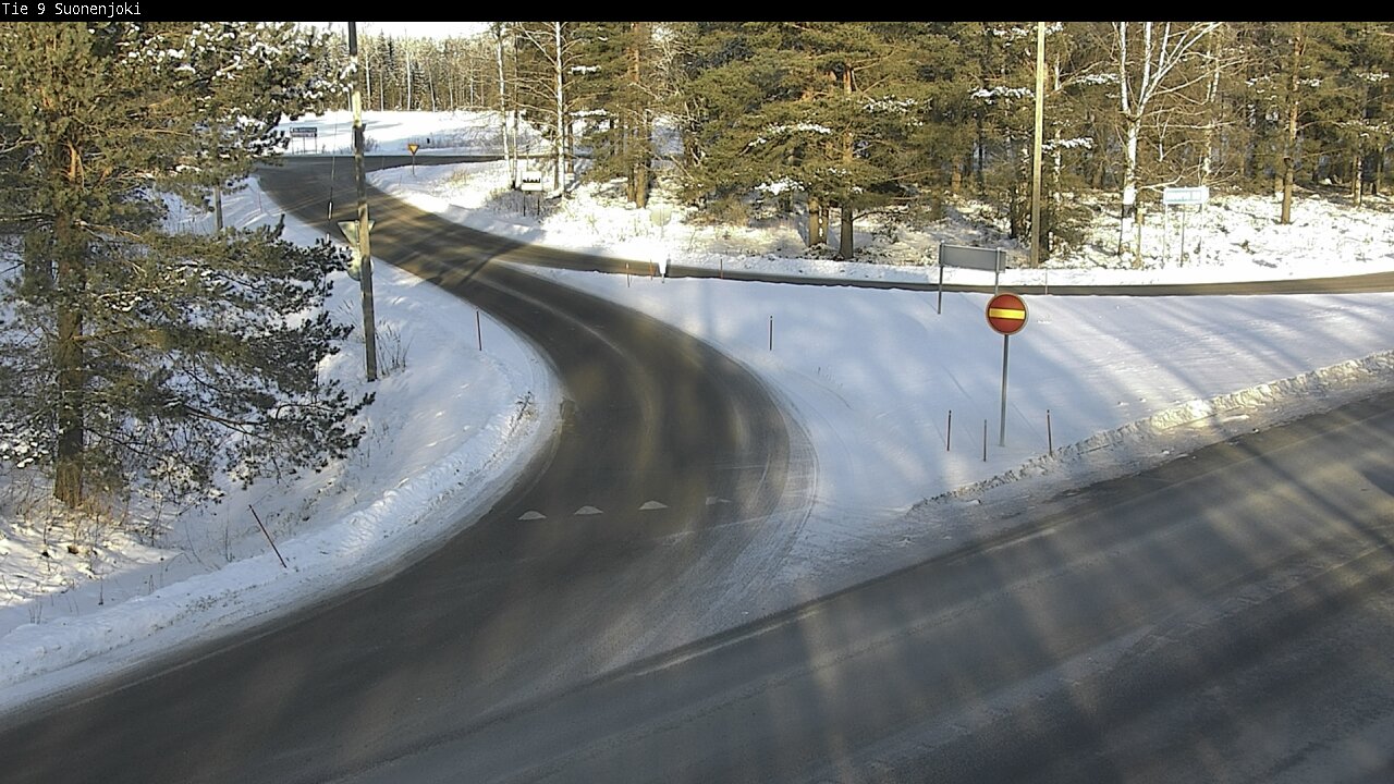 Weather Camera Image Väg 9 Suonenjoki, Purola, Suonenjoki, Pohjois-Savo